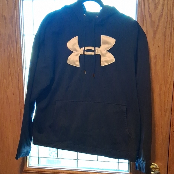 Under Armour Other - Under Armour Men's Black and White Hoodie